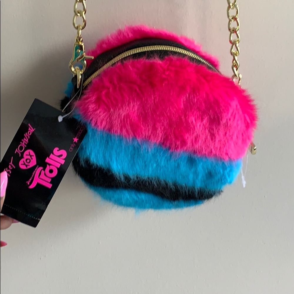 Furry Betsey Johnson Purse